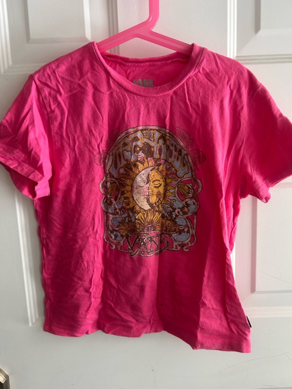 Vans Hot Pink Crew Neck Tee